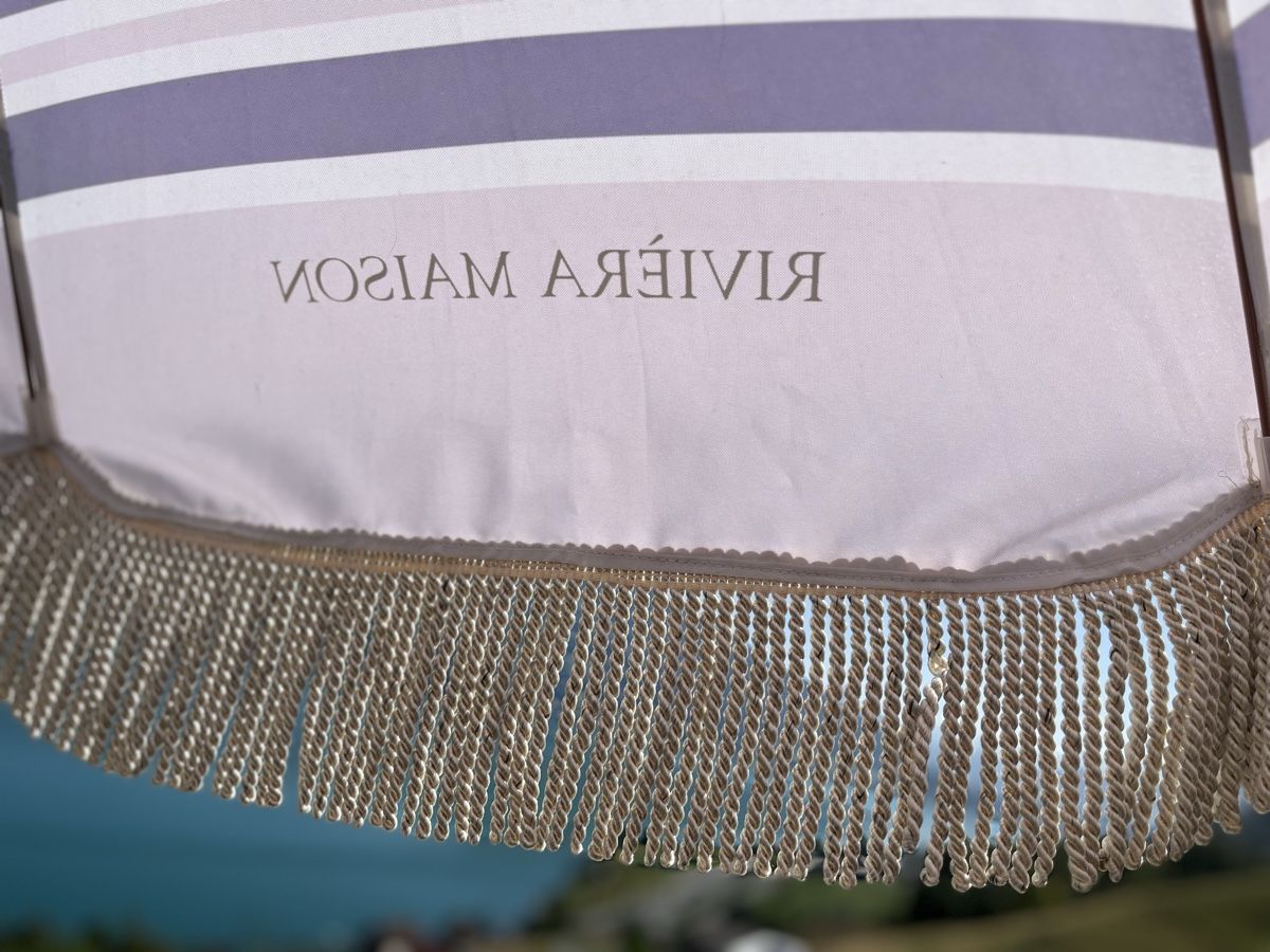 Sonnenschirme: RIVIERA MAISON Strandschirm 180cm – Gebraucht aus Immensee von Panchi4 5