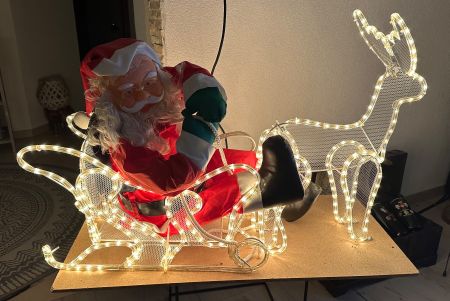 Père Noël Décoratif  - Parfait pour Noël!
