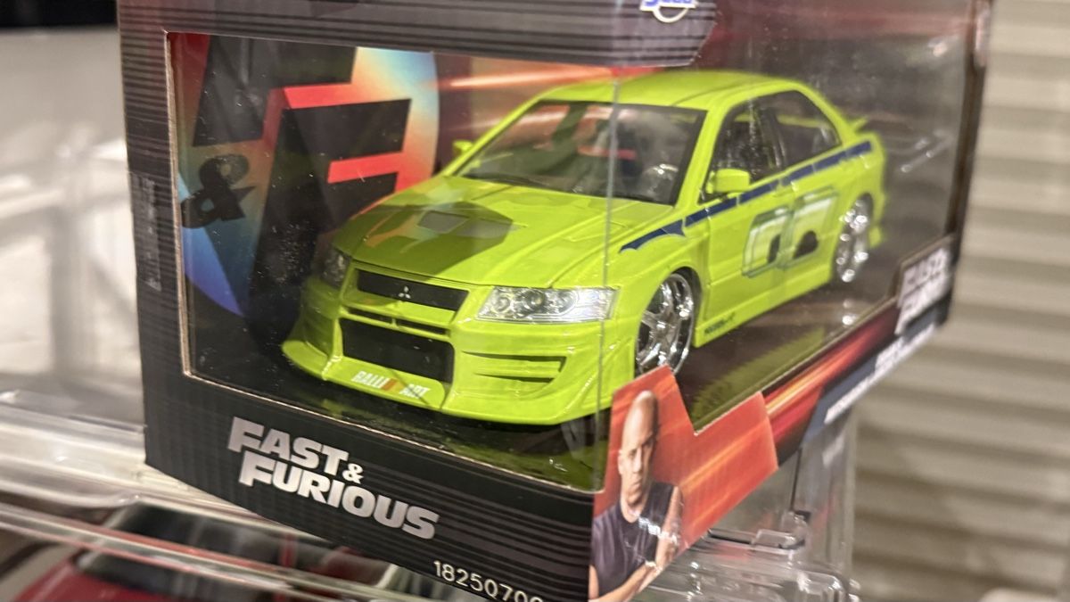 Mitsubishi Modellini d'auto: Fast & Furious Brian's Mitsubishi Lancer Evolution VII – Nuovo e nell'imballaggio originale da Basel venduto da Zomeg 1