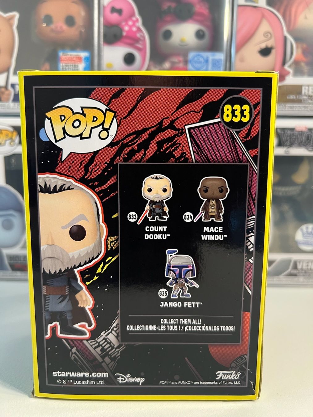 Funko Statuette: Funko POP! Star Wars Count Dooku Retro Series – Nuovo e nell'imballaggio originale da Le Mouret venduto da perfectbijou 2