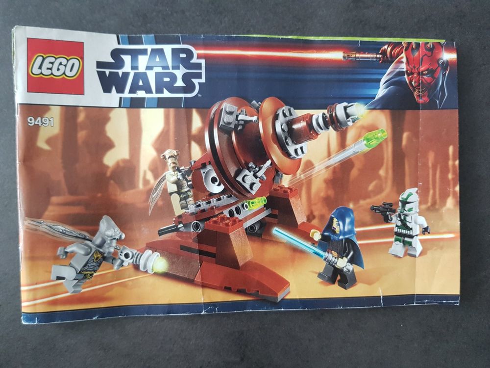 Lego Star Wars 9491 Geonosian Cannon (Gebraucht) in Richterswil für CHF ...