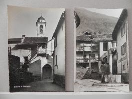 AK 2 alte Postkarten "Rustici a Brione s/Minusio"