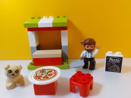 LEGO Duplo 10927 Pizza - Stand / Pizza - Bäcker - Komplett