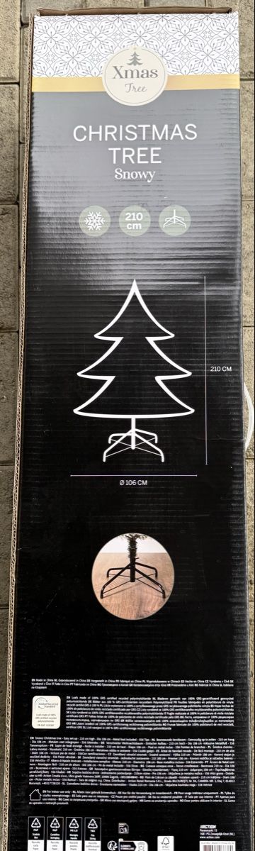Alle Dekorationen: Weihnachtsbaum mit Schnee 210cm – Neu und originalverpackt aus Jonen von Investor2 4
