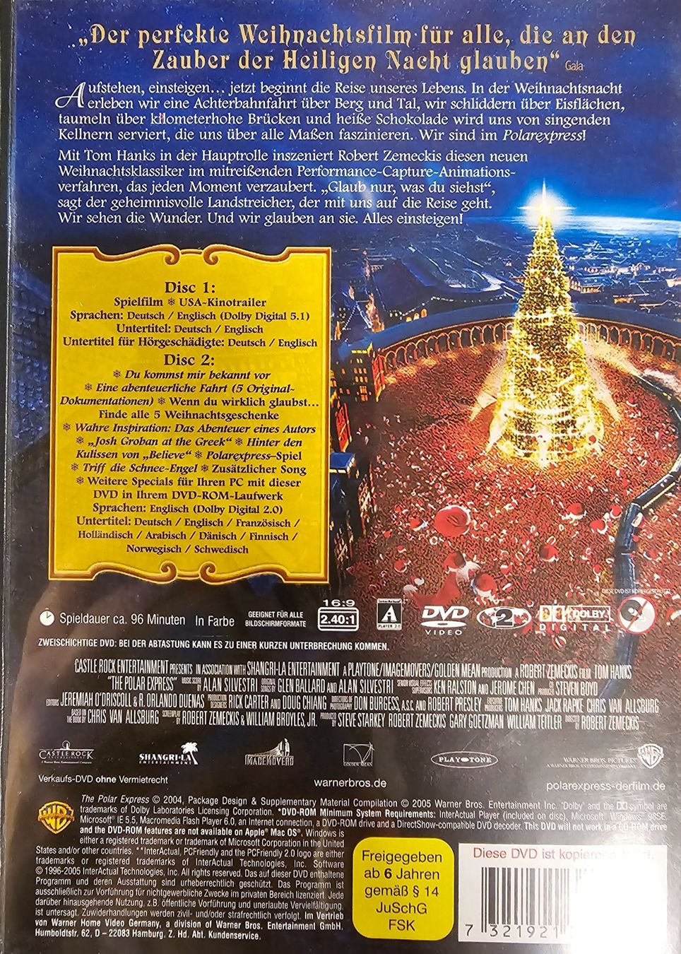 Tutti i DVDs: Der Polarexpress – Usato da Wahlen b. Laufen venduto da Cg10 1