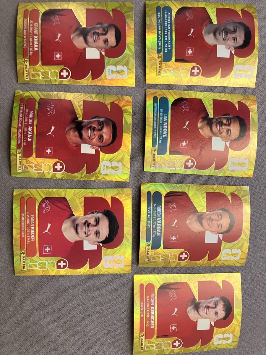 Panini Sammelbilder & Trading cards: Panini Gold WM 26 Swiss – Gebraucht aus Rheinfelden von com_g27b
