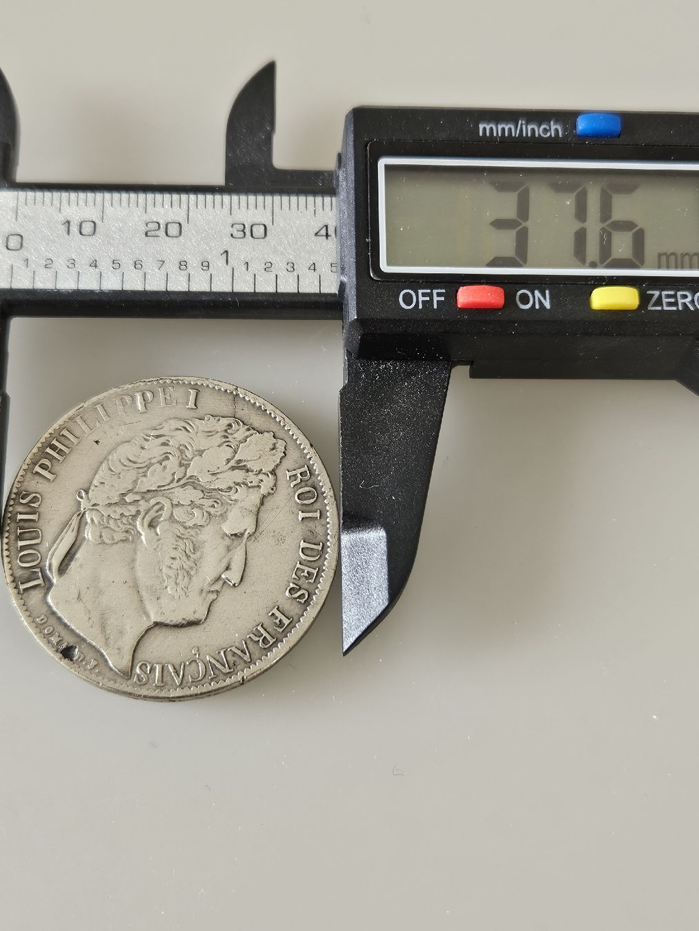 Alle Münzen: pièce argent Louis Philippe 1847 – Gebraucht aus Cortaillod von lemaurice01 2
