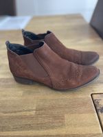 Paul Green Stiefelette Wildleder, braun, Grösse 38