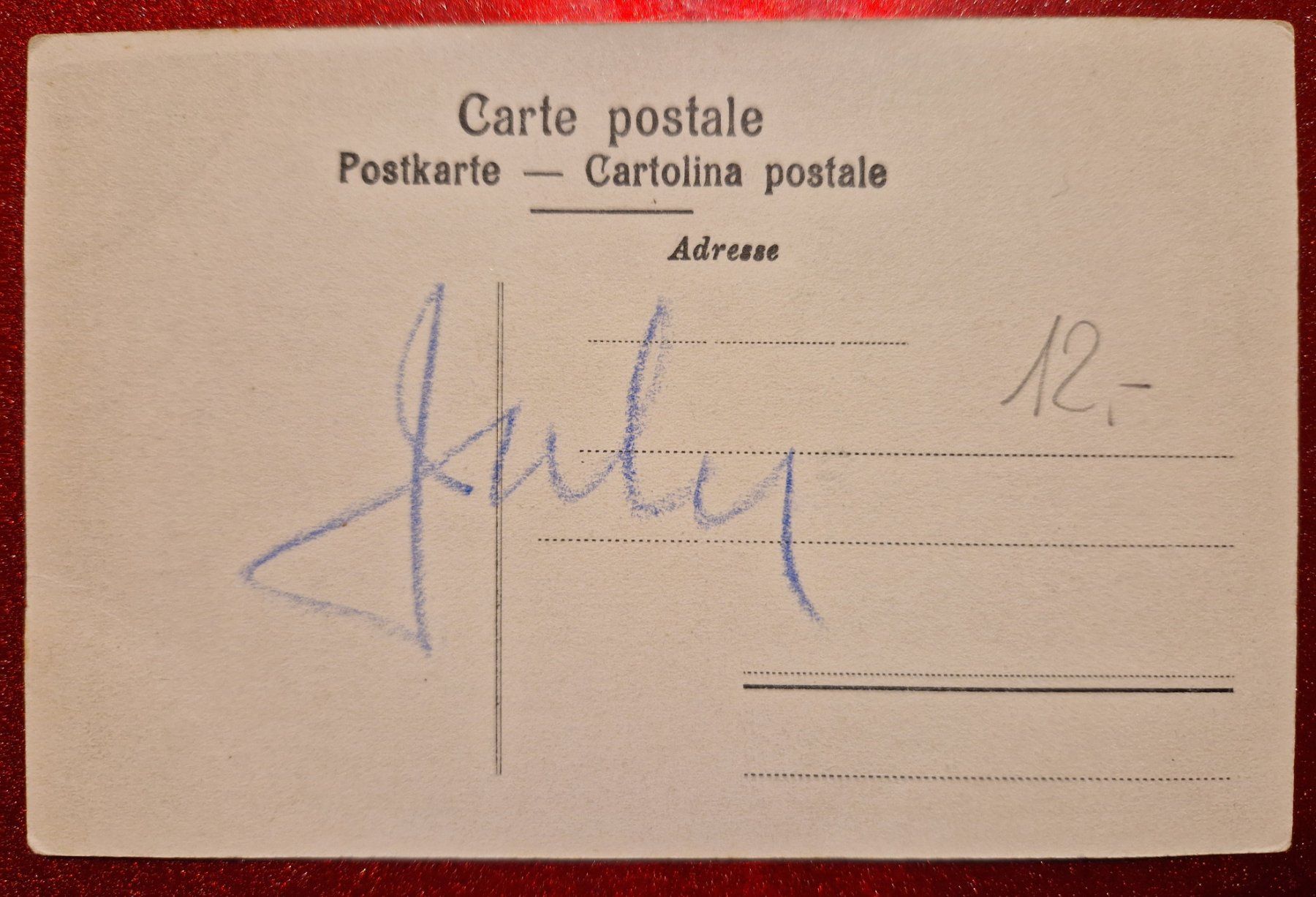 Cartoline postali: Simplonstrasse, Valrafälle bei Gondo – Usato da Melchnau venduto da Fishel 1
