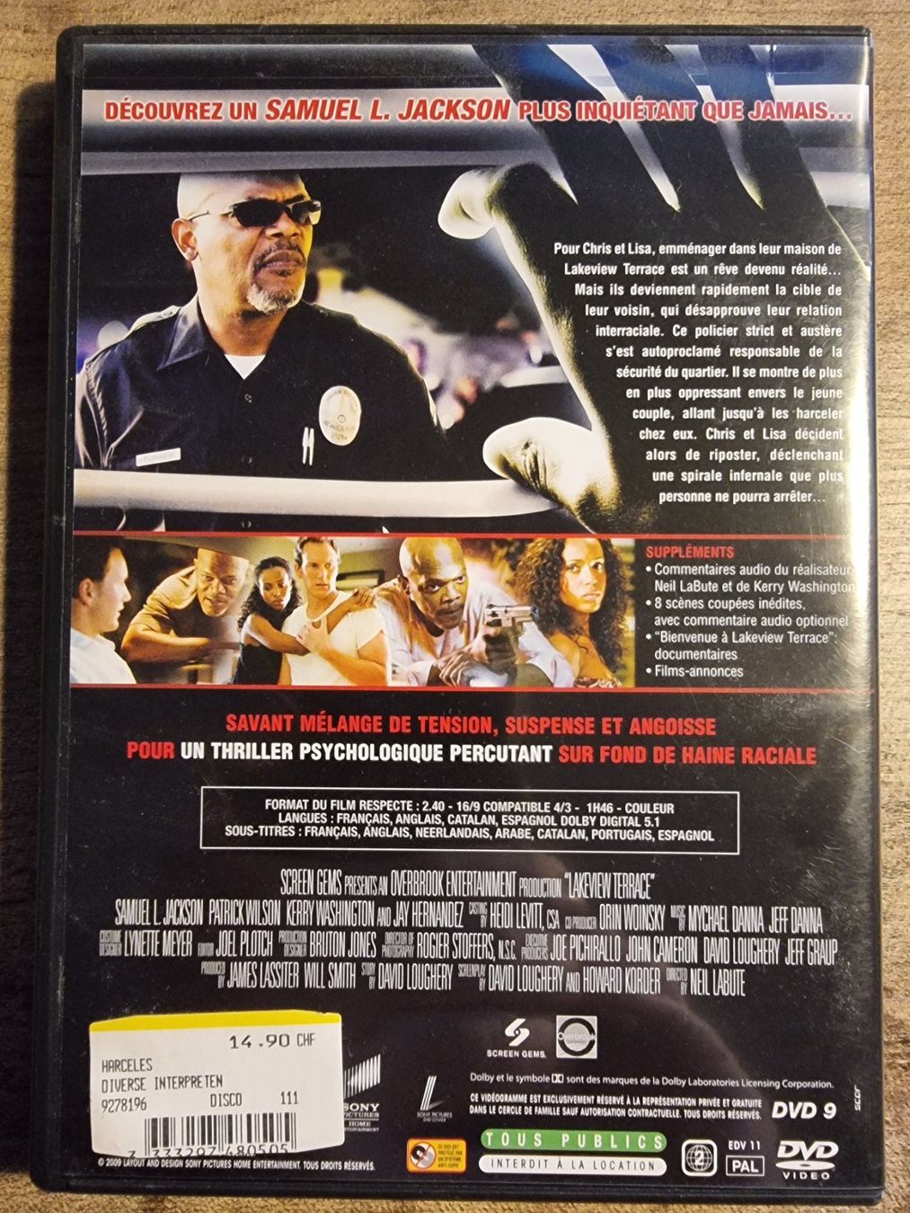 Tutti i DVDs: Harcelés (Samuel L. Jackson) – Usato da Chavannes-près-Renens venduto da XWR4 1