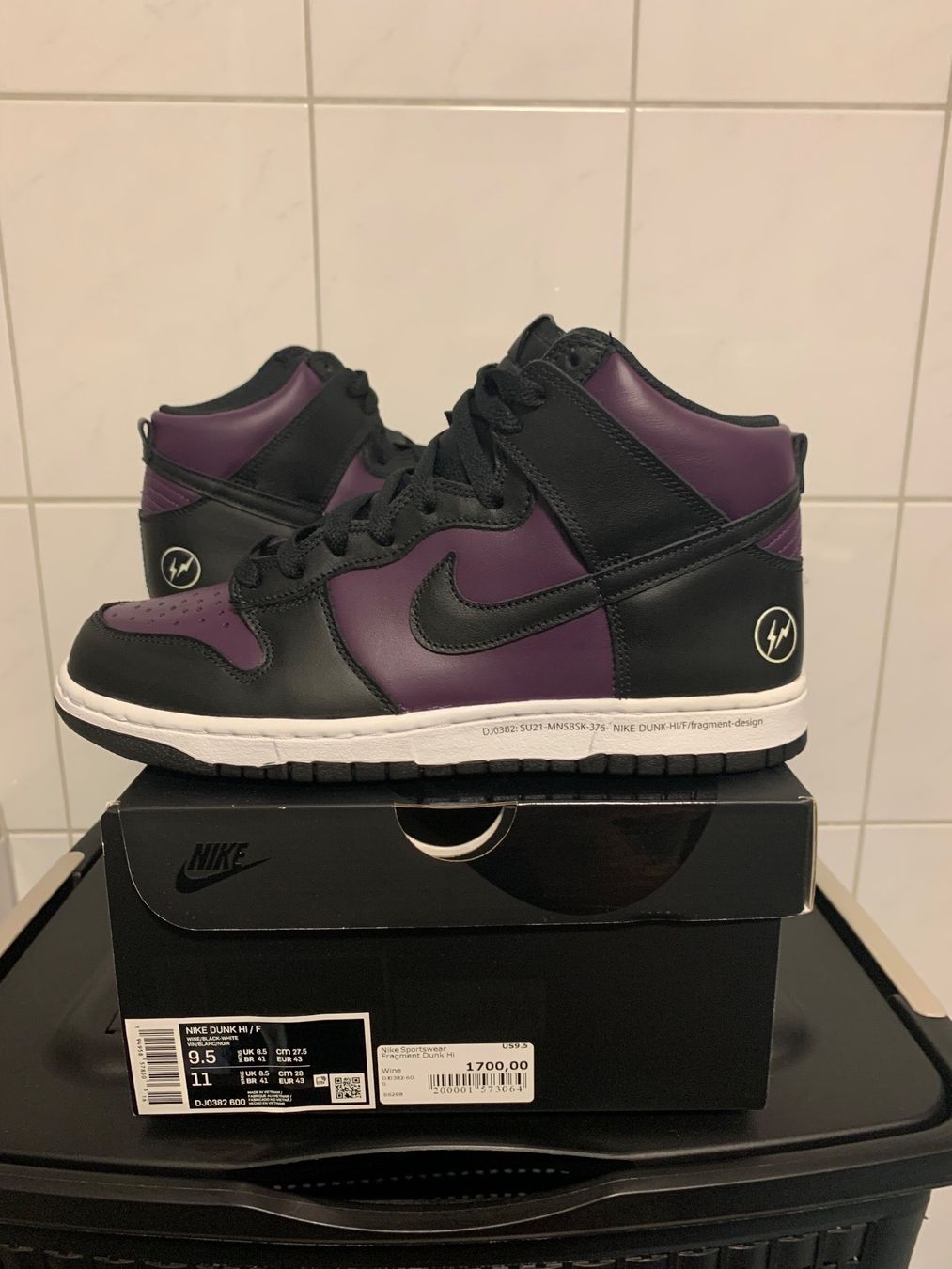 Nike Scarpe da uomo: Nike Dunk High Fragment Beijing Neu !! EU 43 – Nuovo e nell'imballaggio originale da Tuggen venduto da Kawest0