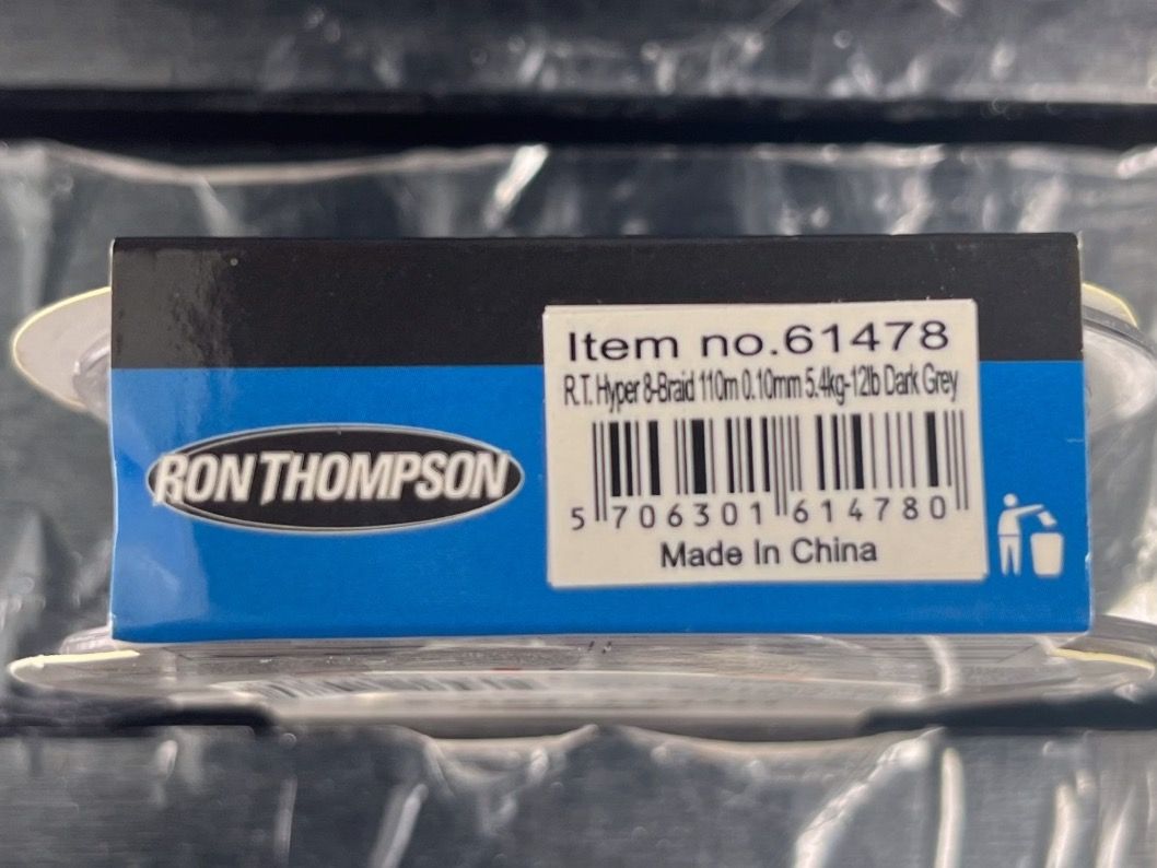 Sammelbilder & Trading cards: Ron Thompson Hyper 8 Braided Angelleine 110m – Neu und originalverpackt aus Tafers von JP911 2