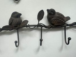 Herz m Haken kunstvoll Schmuck Schlüssel Schals Täschli etc.