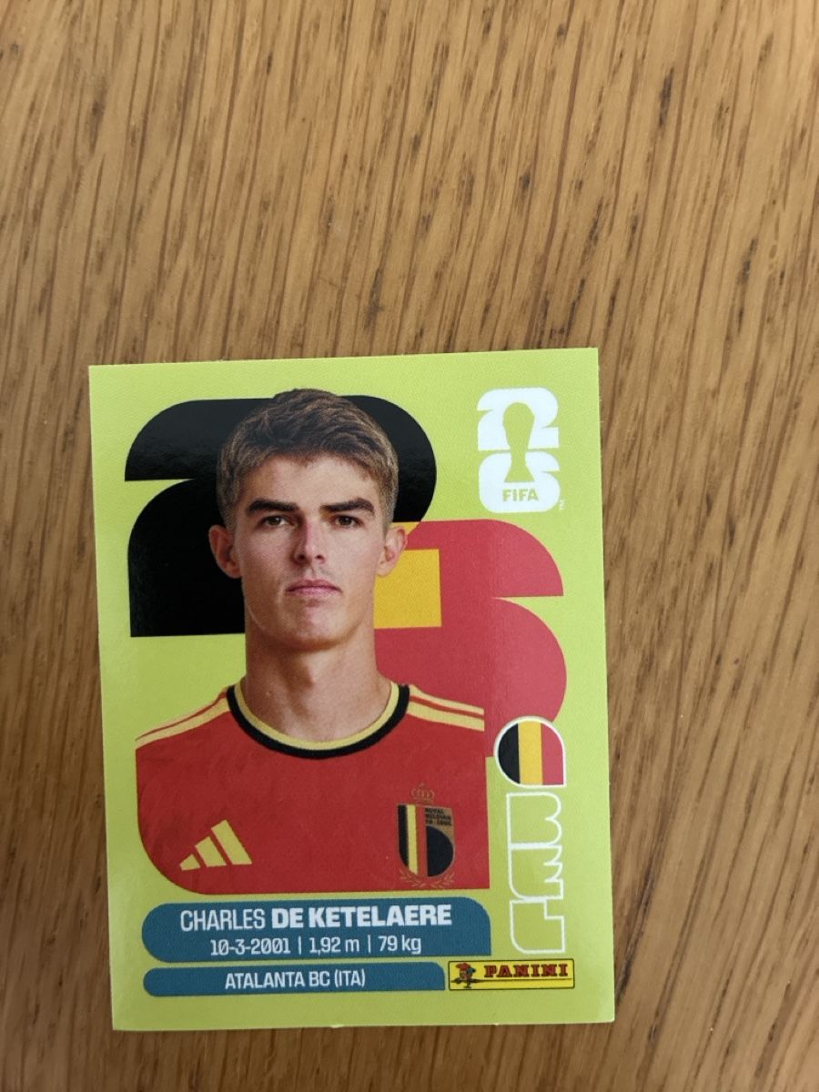Panini Carte collezionabili: Panini, Charles De Ketelaere – Nuovo e nell'imballaggio originale da Bern venduto da mahalo04