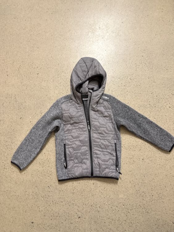 CMP Jacke mit Kapuze Grau Gr 128 Top Zustand (47) (Gebraucht) in