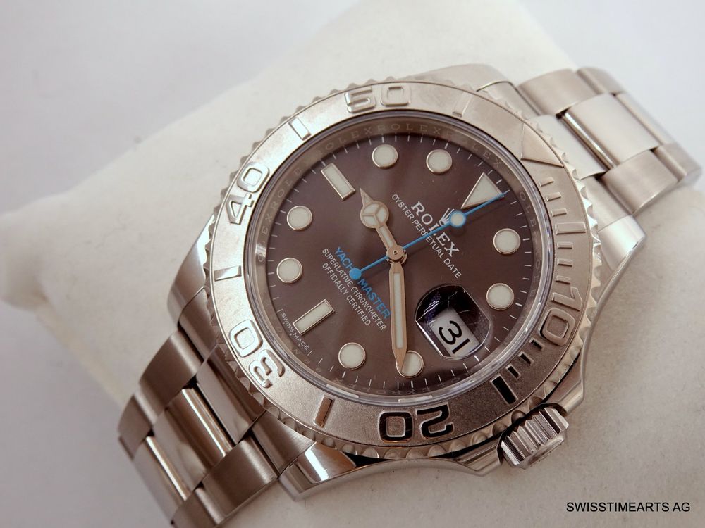 Rolex Orologi: ROLEX 2019 YACHMASTER 40MM RHODIUM REF.116622 AUTO FULL SET – Usato da Zürich venduto da SWISSTIMEARTS-AG 2