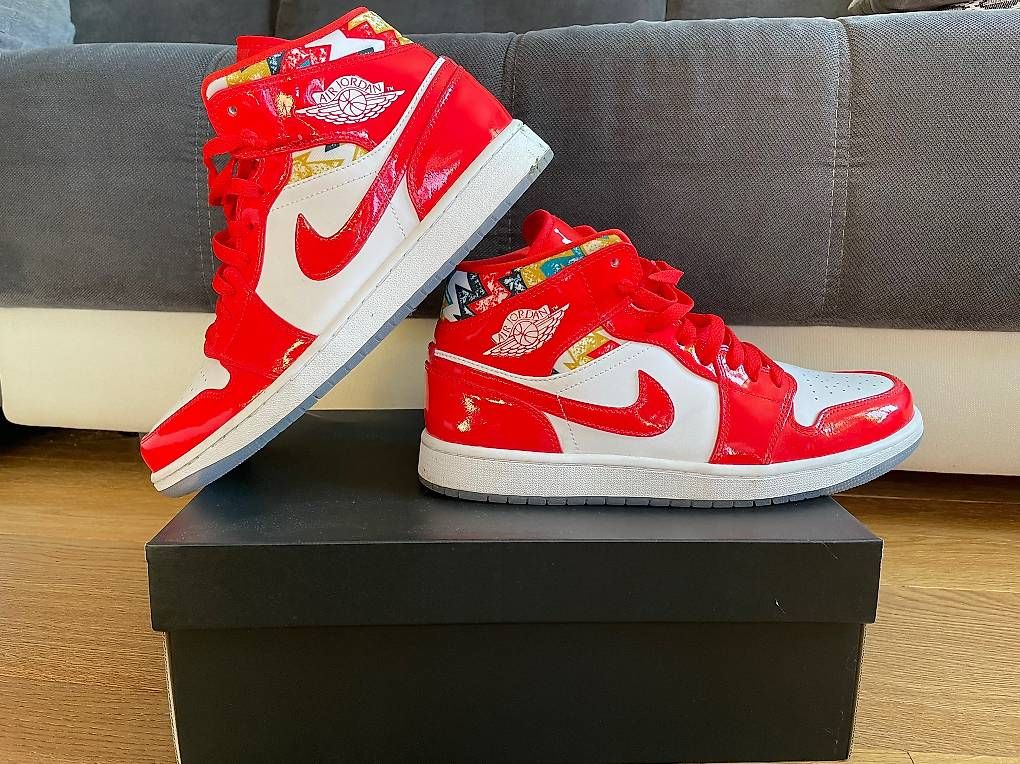 Scarpe da uomo: Air Jordan 1 Mid Chile red Grösse 44 – Usato da Muttenz venduto da Style_2000