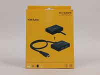DELOCK HDMI Splitter schwarz