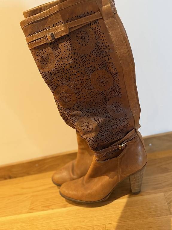 Navyboot Scarpe da donna: Navyboot Stiefel, Hirschleder, Grösse 39 – Usato da St. Gallen venduto da 13_ 1