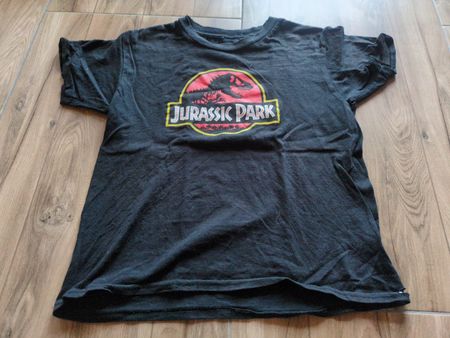 T-Shirt Jurassic Park schwarz ca 122/128