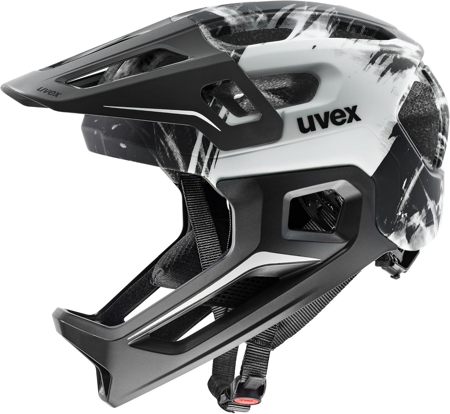 Uvex Helme: uvex react jr. Kinder Fullface MTB Helm 52–56 cm – Neu und originalverpackt aus Suhr von SchnapperCH