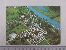 Altenrhein, Flugaufnahme Campingplatz Idyll, Camping, 1988