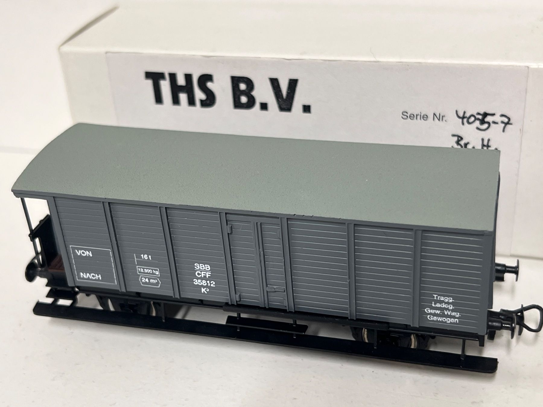Modellini di ferrovie: Kleinserie THS Model  B.V SBB CFF 35812 – Nuovo (secondo la descrizione) da Geroldswil venduto da TopTrain54 5