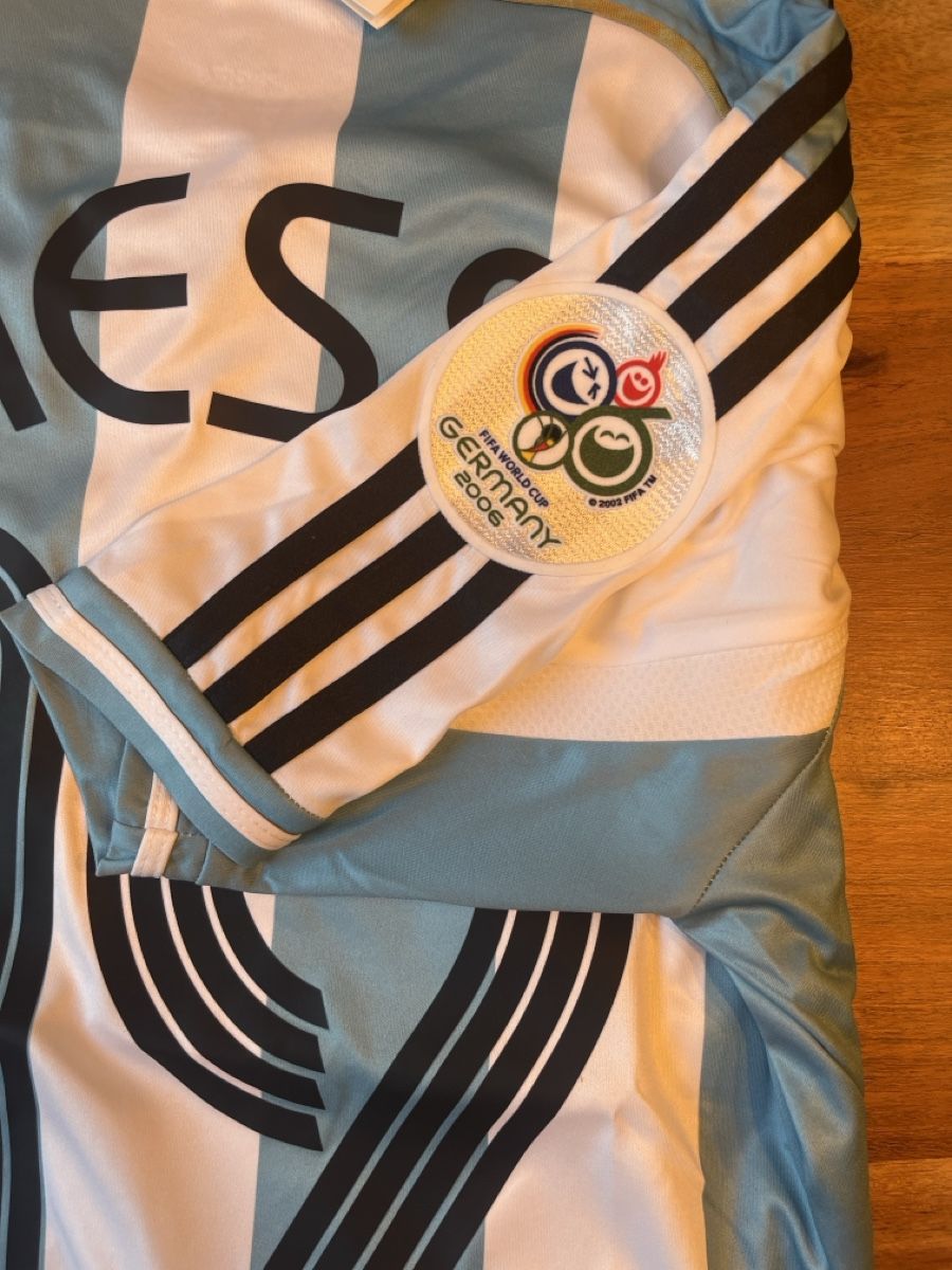 Adidas Canottiere & Pantaloni: Argentinien Trikot WM 2006 Messi – Nuovo e nell'imballaggio originale da Zürich venduto da User_99 5