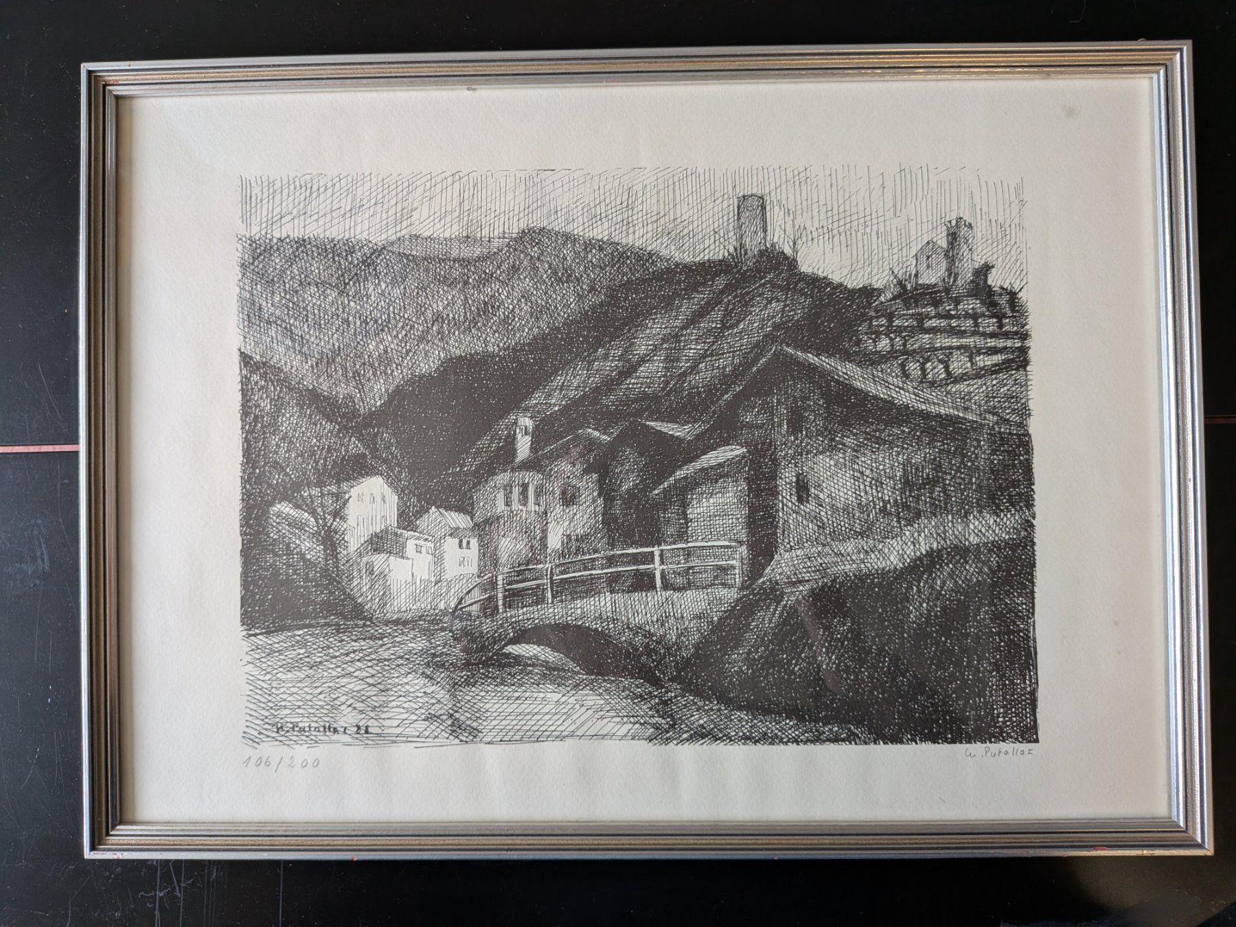 Dipinti: Lithographie Mizette? Putallaz – Usato da Emmen venduto da magelan