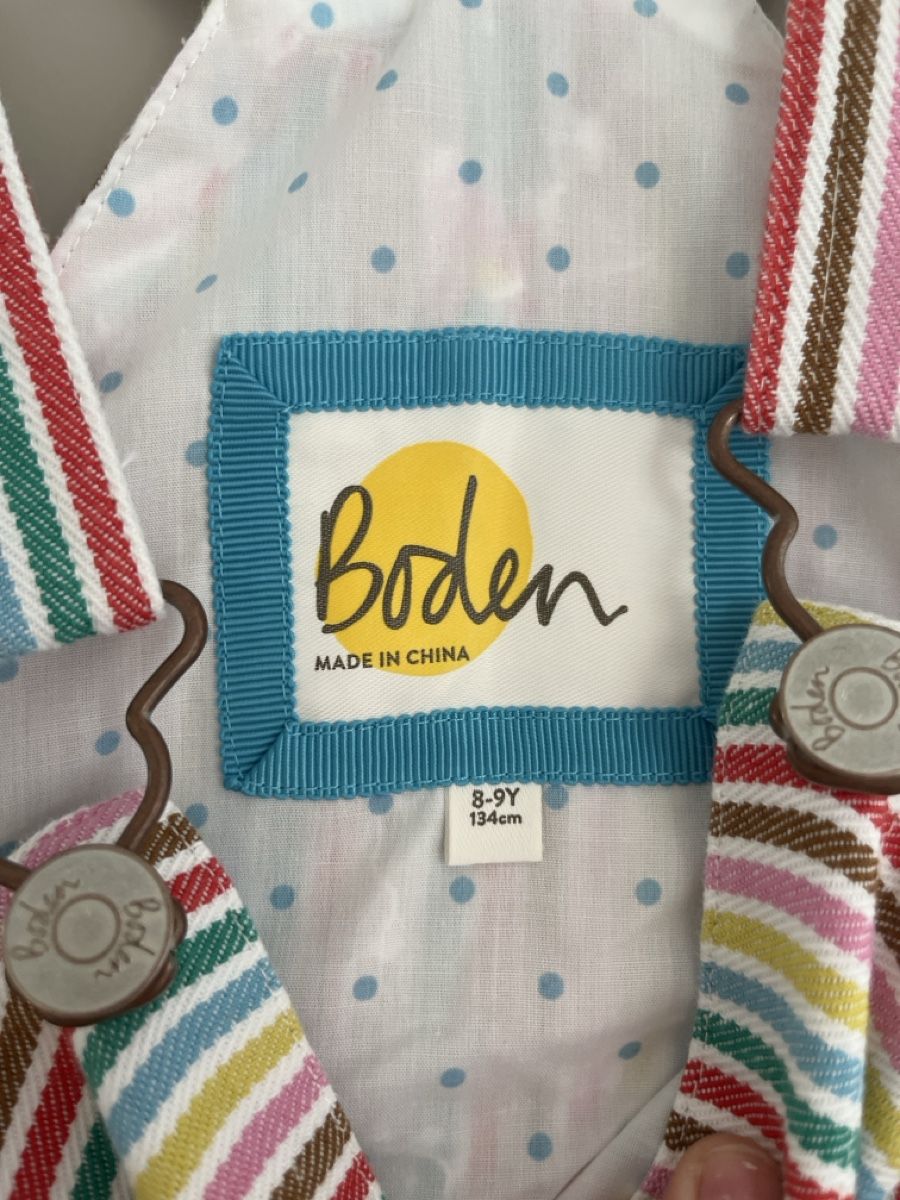 Mini Boden Pantalons: Boden overalls striped size 8Y 134cm multicolor – Neuf (Voir description) à Küssnacht am Rigi par eni_fl2x 3