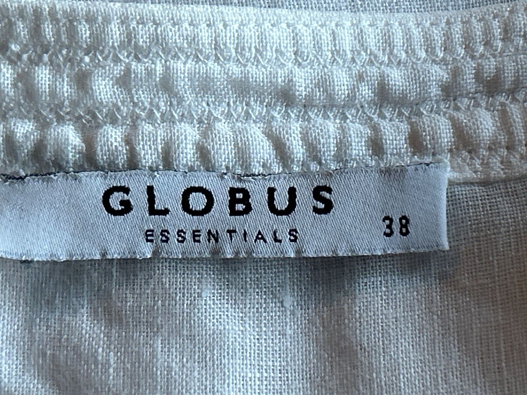 Globus Camicette: Damenbluse cremfarbig100% Leinen von Globus Essentials Gr.38 – Usato da Brunnen venduto da Nala2929 6