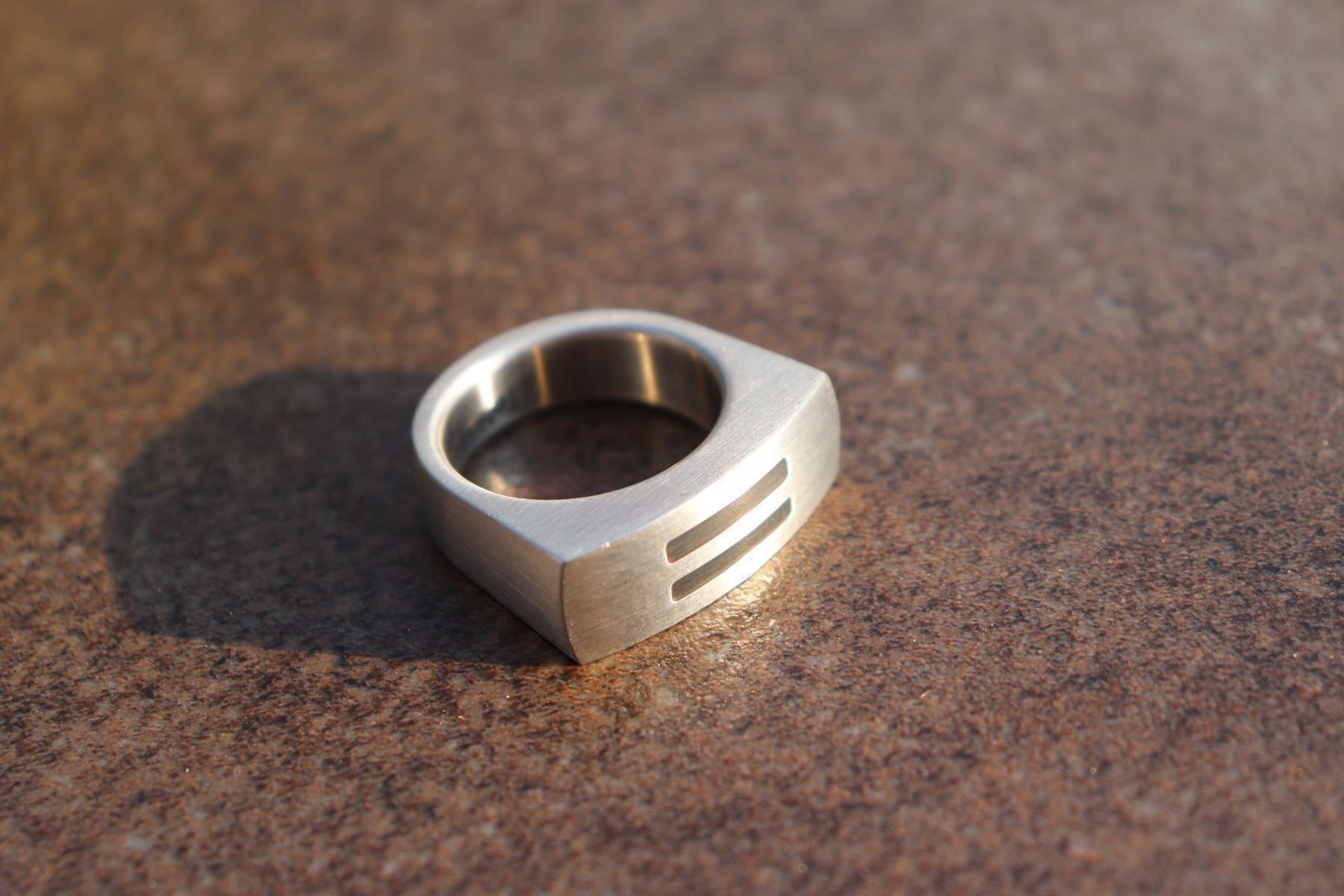 Anelli: Original TeNo Edelstahlring, neu – Nuovo (secondo la descrizione) da Arbon venduto da Helmuth 2
