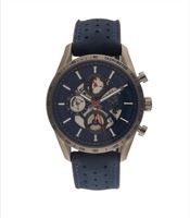 U.S. POLO ASSN. Herren-Quarzuhr, blau