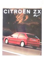 Citroen ZX 16V - Prospekt 09.92 - L033