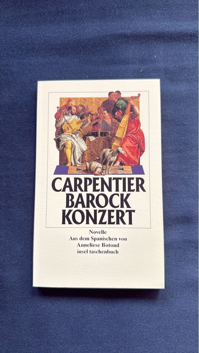 Libri: Carpentier Barock Konzert, Novelle – Usato da Zürich venduto da thomashahn