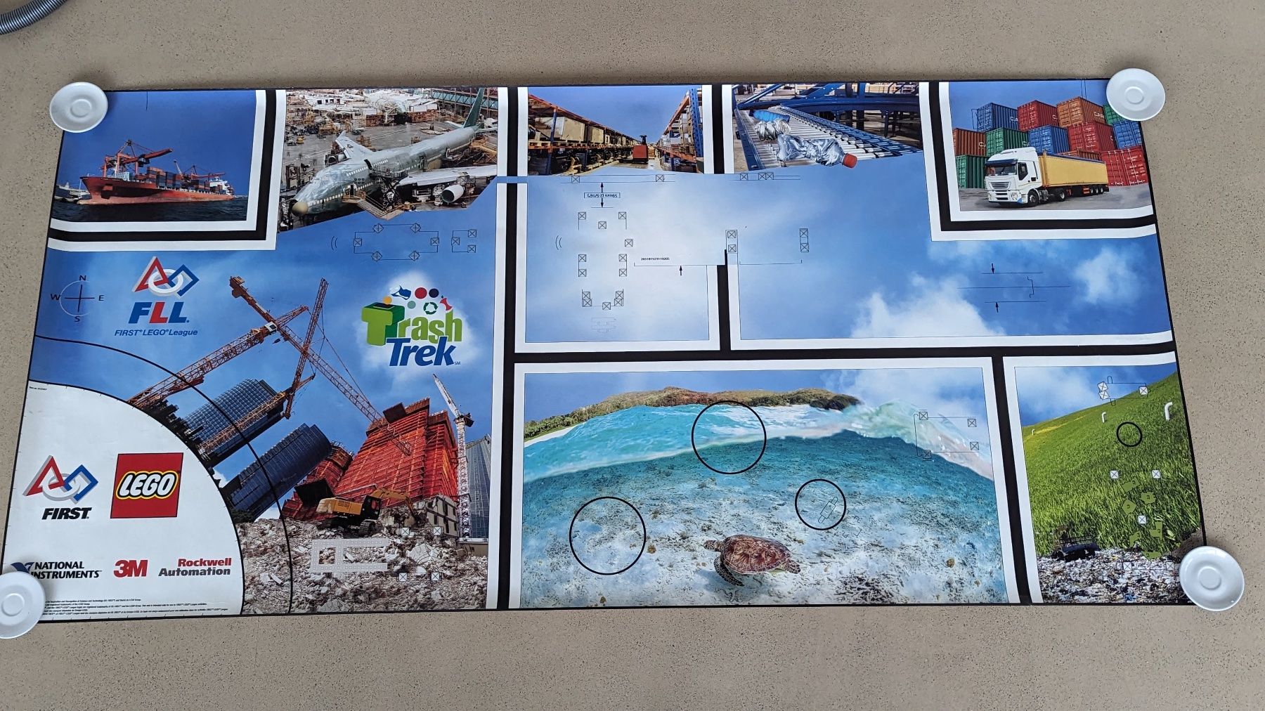 Lego Kit di costruzioni: FIRST LEGO League Competition Mat 2015 – Usato da Zürich venduto da maxn 1