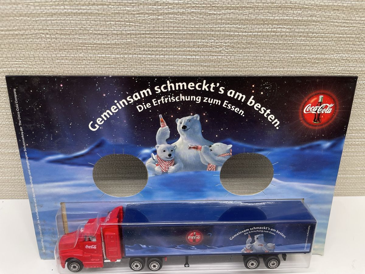 Coca-Cola Voitures modèles: Coca-Cola Lastwagen Modellauto rot mit Verpackung – Neuf (Voir description) à Siebnen par speedy63 1