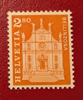 BAUDENKMÄLER COLLEGIATA DI BELLINZONA 394 1963** POSTFRISCH
