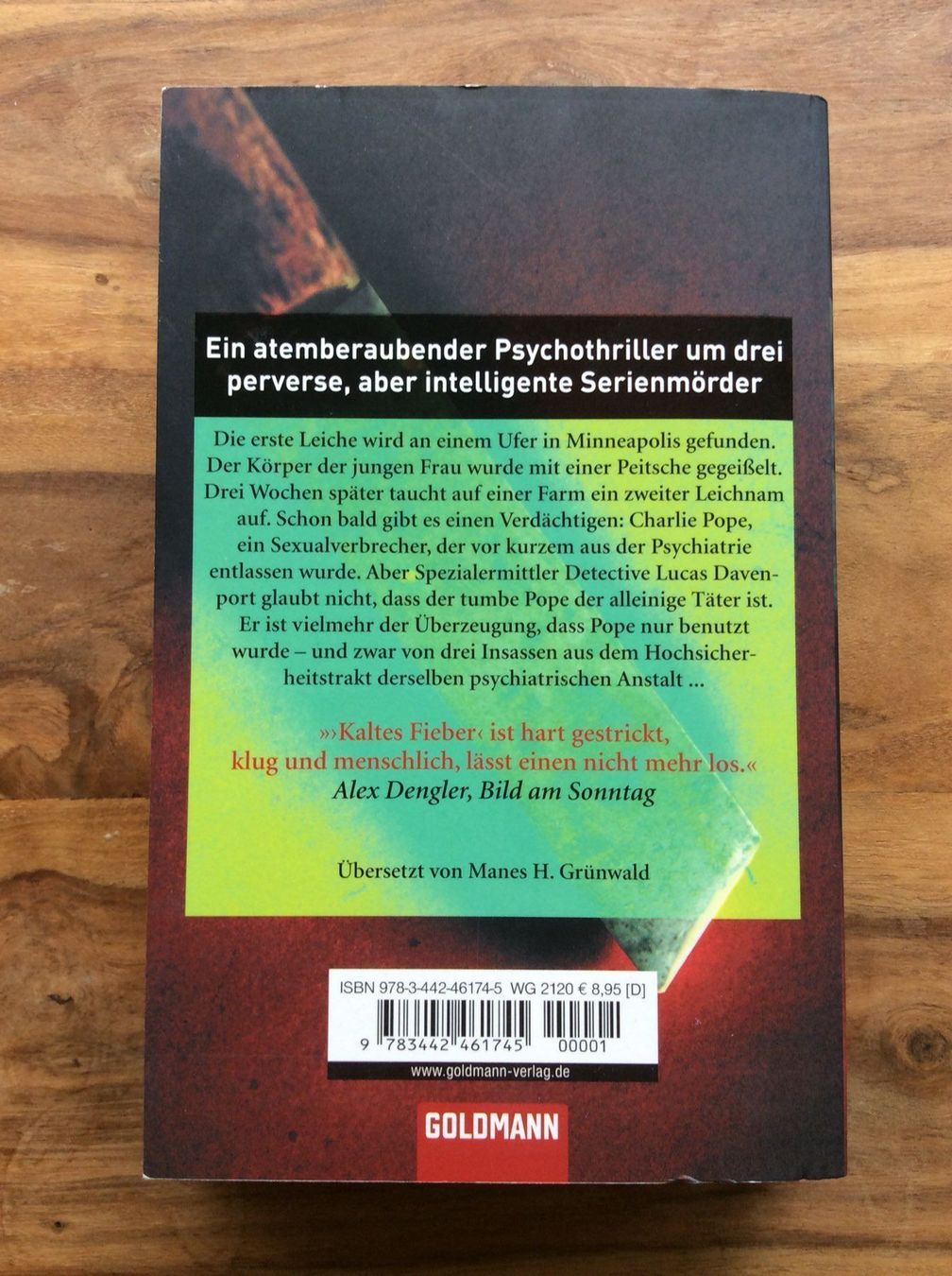Libri: John Sandford - Kaltes Fieber – Usato da Horgen venduto da flyingpenguin2000 1
