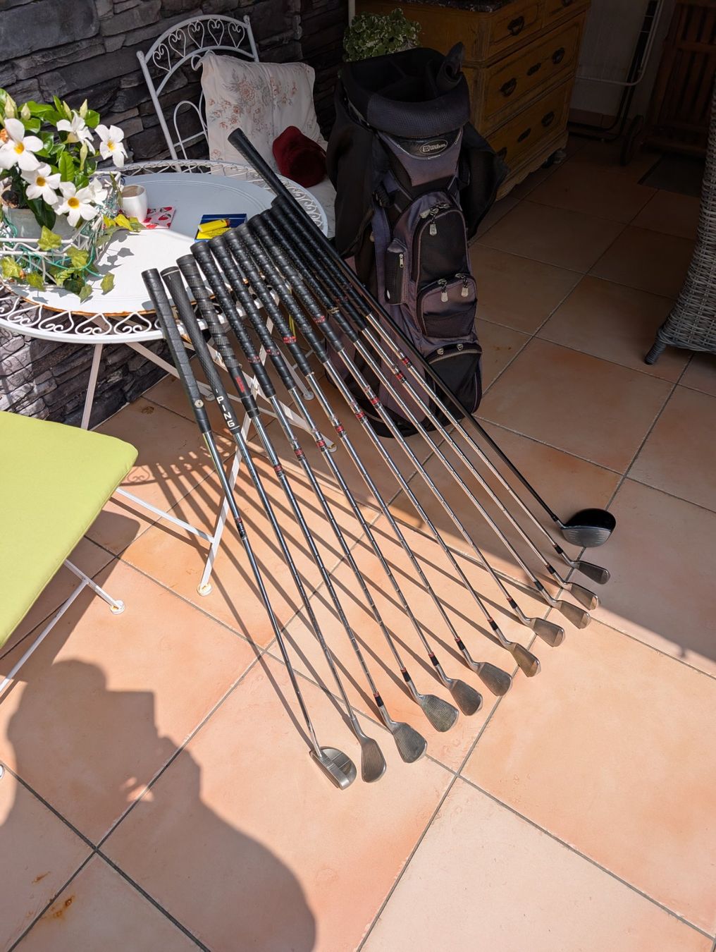 Mazze & Set: Golfset inkl. Bag (Linkshänder) – Usato da Amriswil venduto da rabi66 5