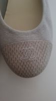 Chanel flat ballerina fifth avenue grau mit beutel wie neu