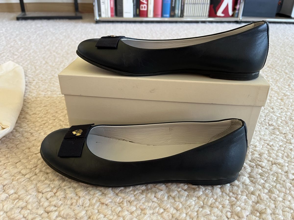 Armani Scarpe per ragazze: Ballerines en cuir Armani – Usato da Genthod venduto da Bilibi 4