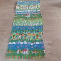 Vintage Kinderbettwäsche, Kindermuster,