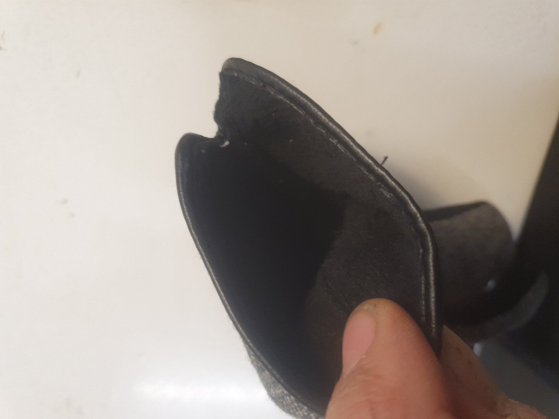 Guanti & manicotti: Damenhandschuhe stoff grau grösse S – Usato da Zürich venduto da loosebone 4