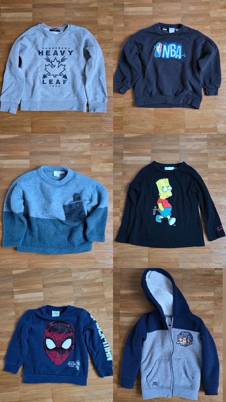 Maglioni & Felpe: 7x Kinder Pullover Gr 116 – Usato da Stäfa venduto da Espresso_Macchiato