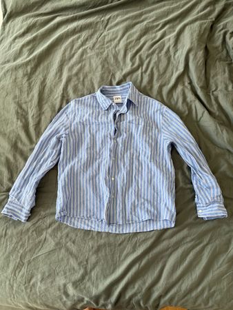 Sommerliches ZARA Hemd gestreift Gr. M