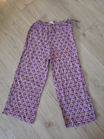 Mädchen Hose Zara Grösse 8 / 128 bedruckt Guter Zustand