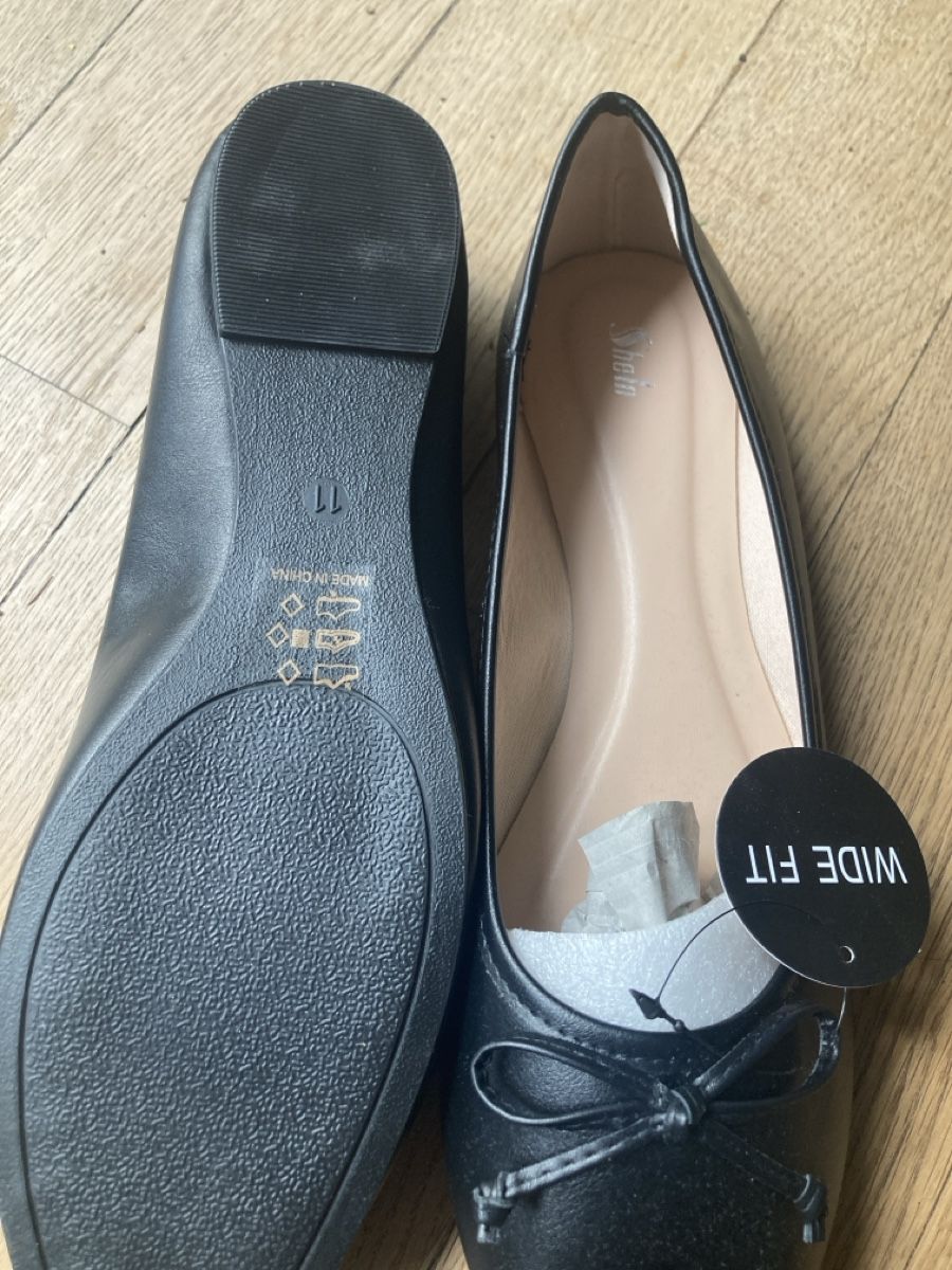 Scarpe da donna: Ballerina schwarz Gr 42 – Nuovo (secondo la descrizione) da Basel venduto da Nomagusa 2
