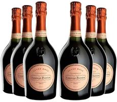 6 FLASCHE LAURENT PERRIER ROSE 