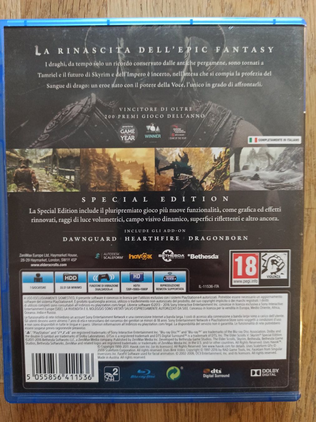 Giochi: The Elder Scrolls V Skyrim PS4 / PS5 – Usato da Oberweningen venduto da mar_87mx 1